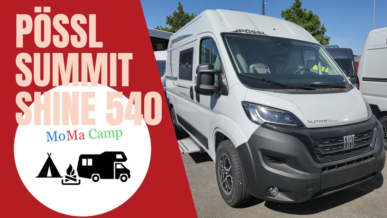 Pössl Summit Shine 540 I SOMA Caravaning Bremen I MoMa Camp