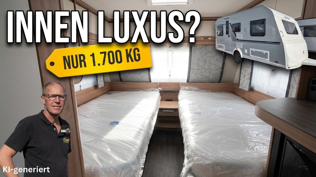 Knaus Sport 460 EU: Platinum Selection mit Einzelbetten im Check - Caravan Brandl Stuhr
