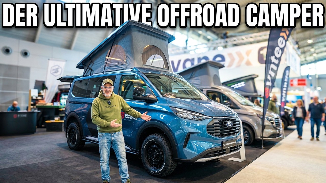Ford Tourneo vanexxt: Der ultimative Offroad-Camper mit 18 cm Luftfahrwerk!