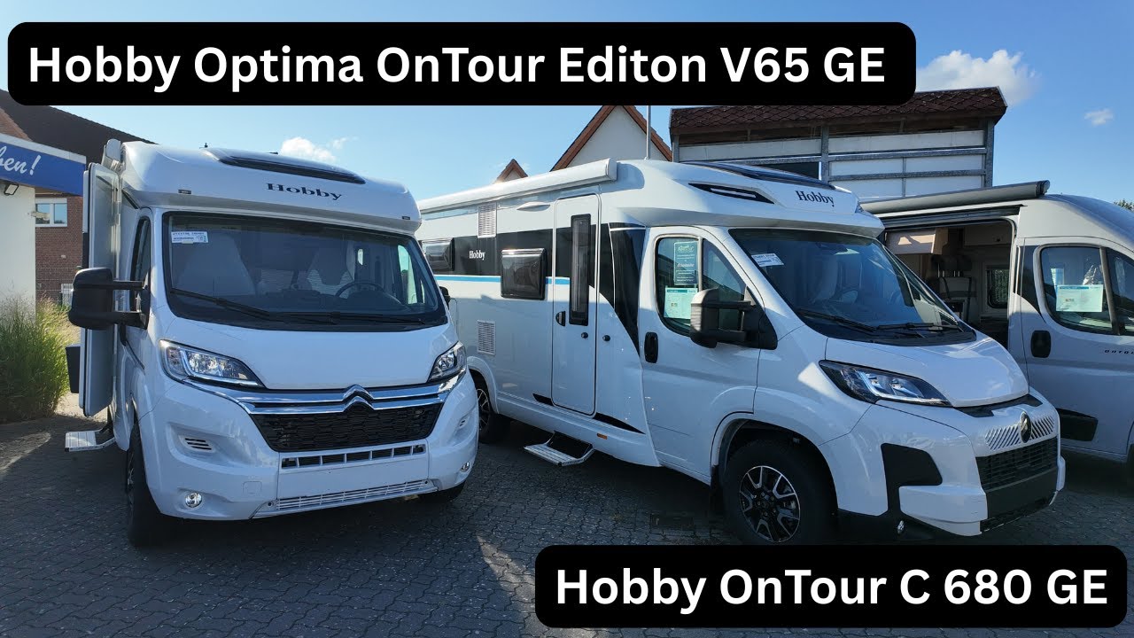 Hobby Optima OnTour Edition V65 GE & Hobby OnTour C 680 GE I Caravan Brandl I MoMa Camp