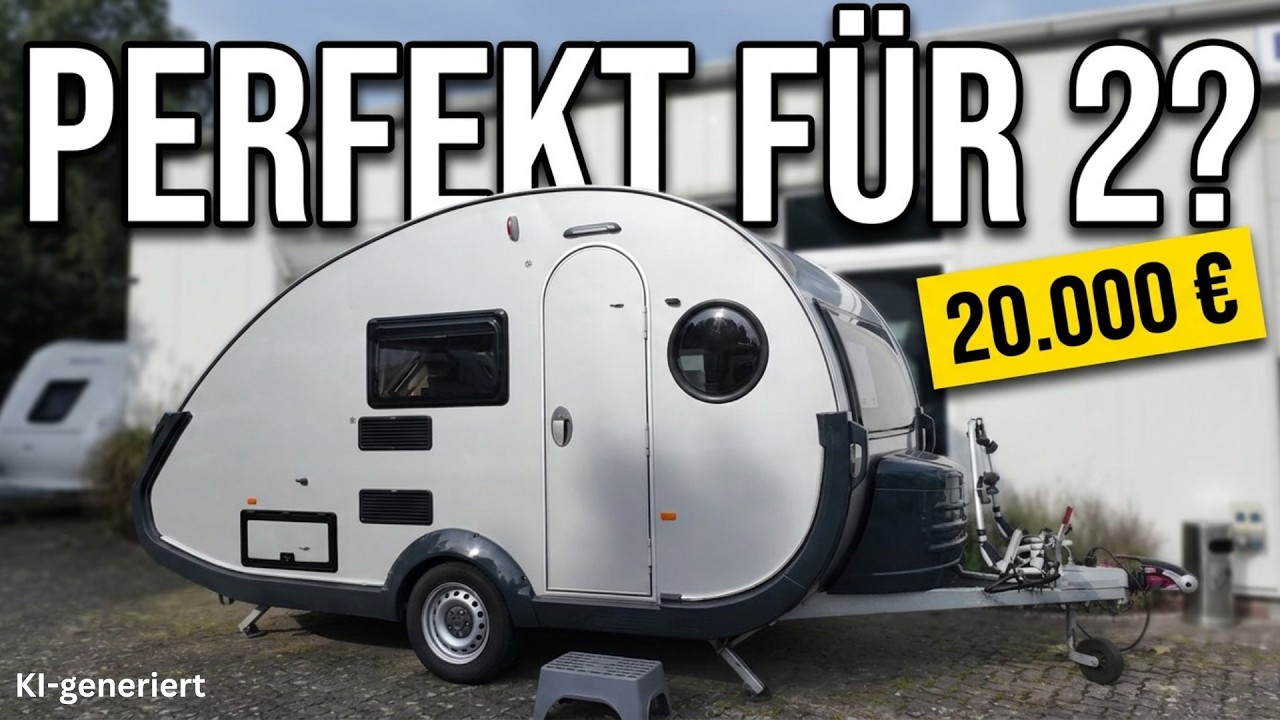 T@B Basic 400: Ikonischer, kompakter Wohnwagen für 2 Personen - Caravan Brandl Stuhr