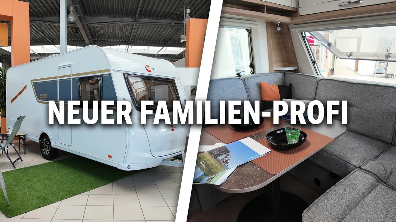 Bürstner B66 465 TS Wohnwagen: Kompakter Luxus im Check