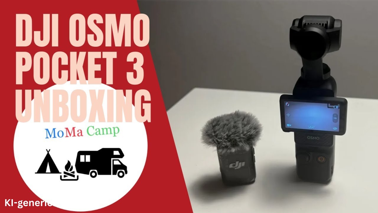 DJI Osmo Pocket 3 - Unboxing