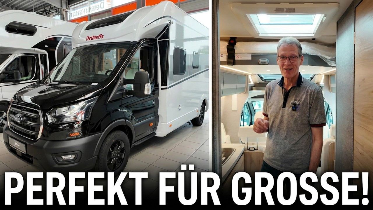 Wohnmobil für Große: Dethleffs Just Go Active T 7055 EB