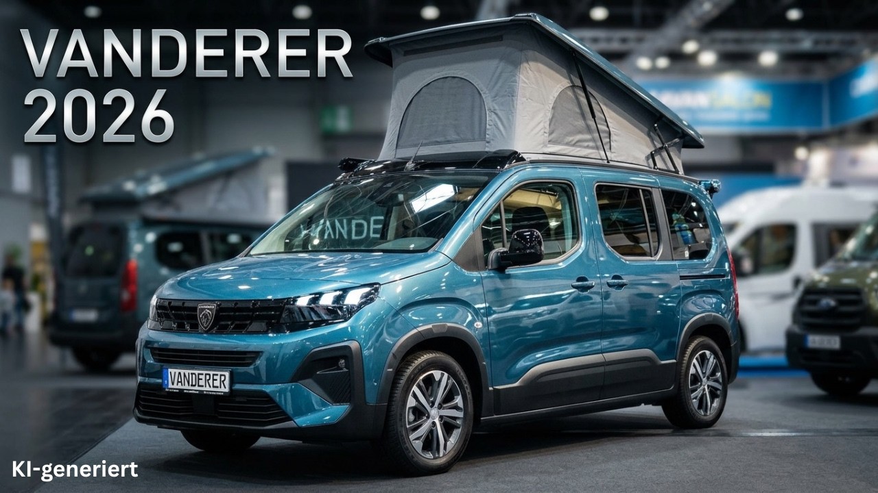 Vanderer One 2026 - Van aus dem Allgäu mit Schlafdach - Caravan Salon 2026