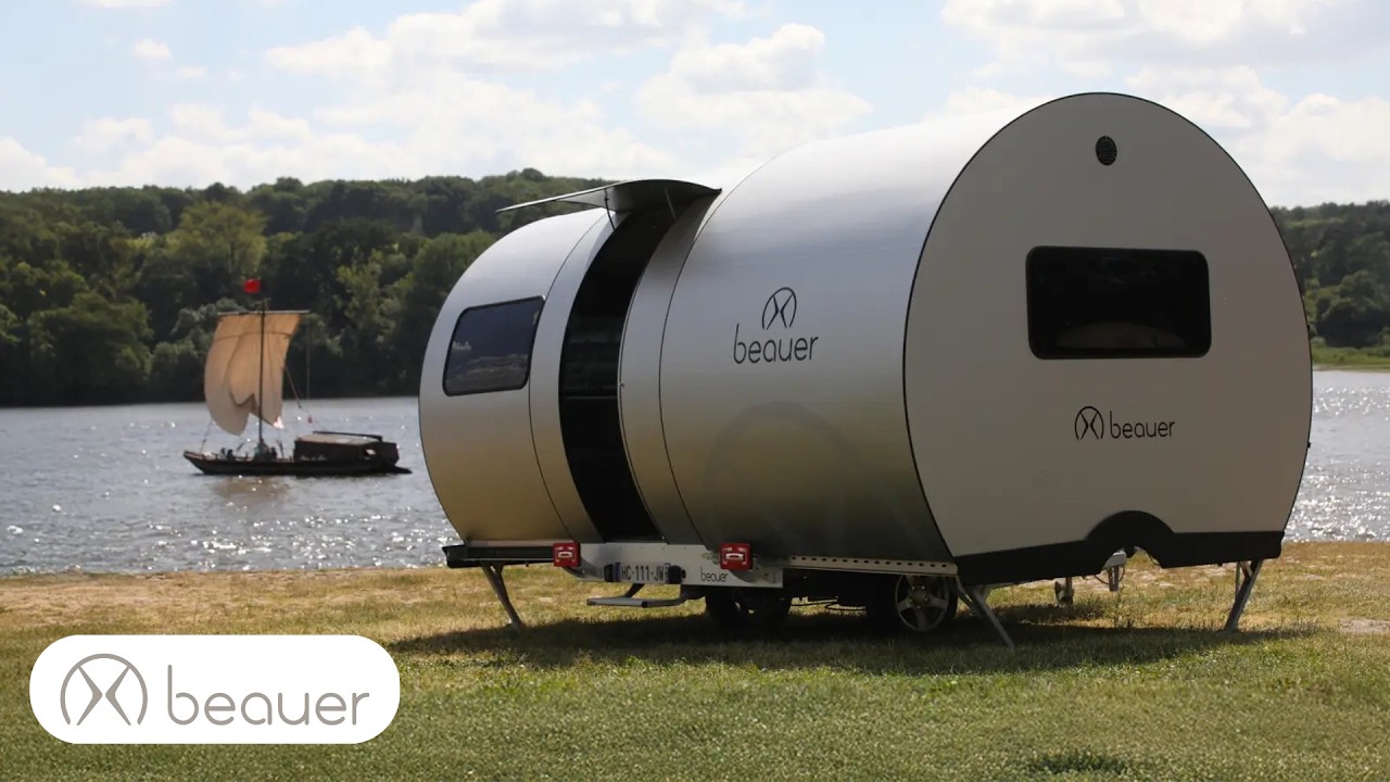 Beauer 3X - 3x mehr Platz auf Knopfdruck im Teleskop-Wohnwagen - Caravan Salon 2026