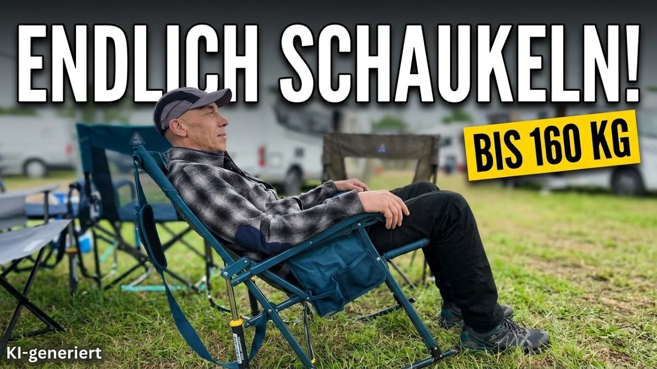 GCI Outdoor: Innovative Camping-Schaukelstühle mit Feder im Check - Adventure Northside 2026