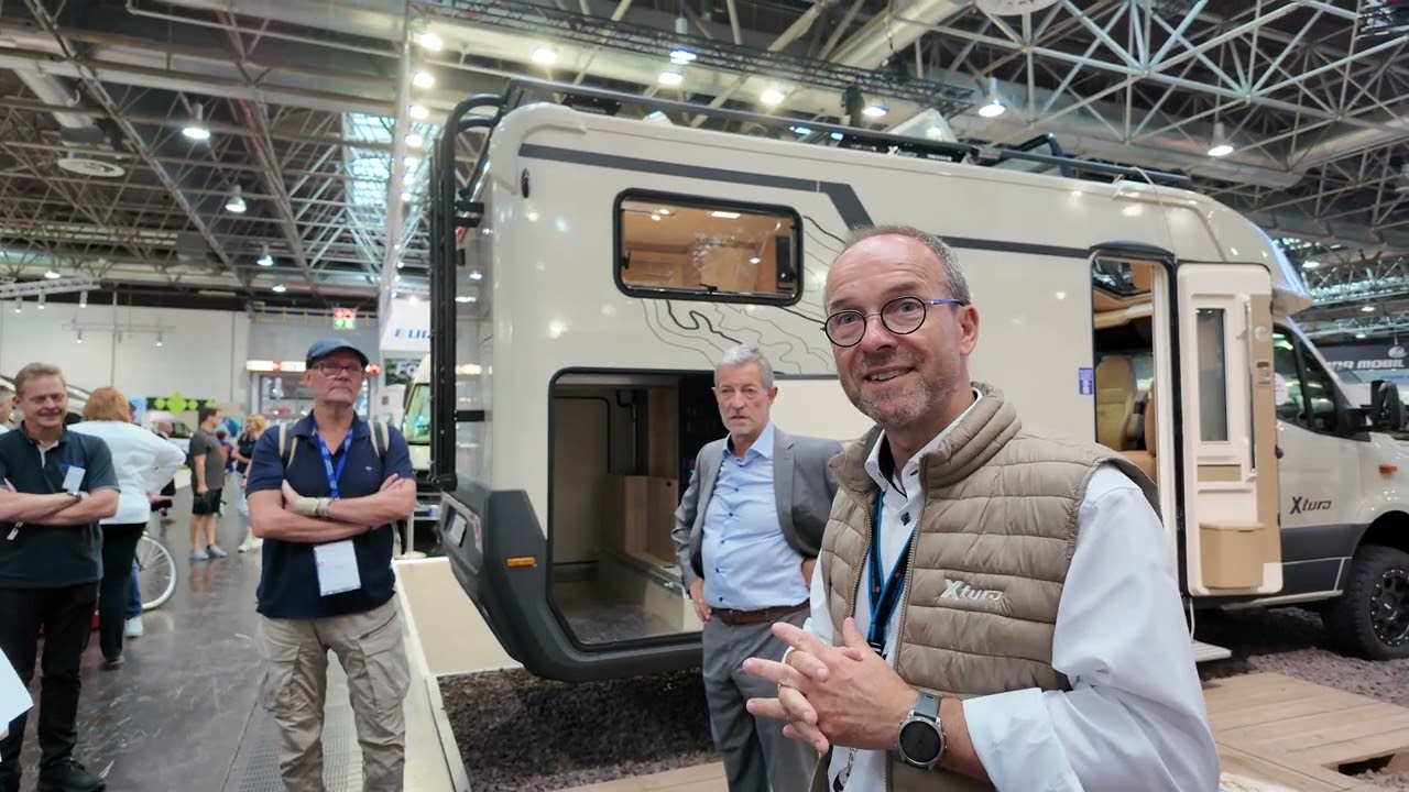 Pressegespräch vom Eura Mobil XTURA I Caravan Salon 2024 I MoMa Camp
