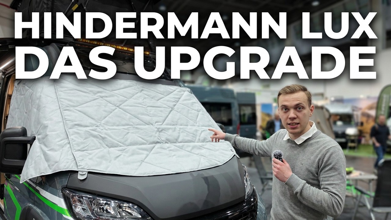 Winter/Sommer-Upgrade für dein Fahrerhaus: Hindermann Thermofenstermatte LUX für Fiat Ducato