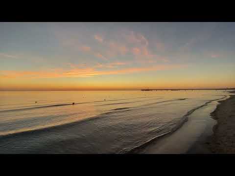 Sonnenuntergang in Scharbeutz