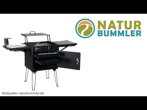 Robuste Campingküche für ca. 500€ I Naturbummler Campingküche CompactCook+ I MoMa Camp