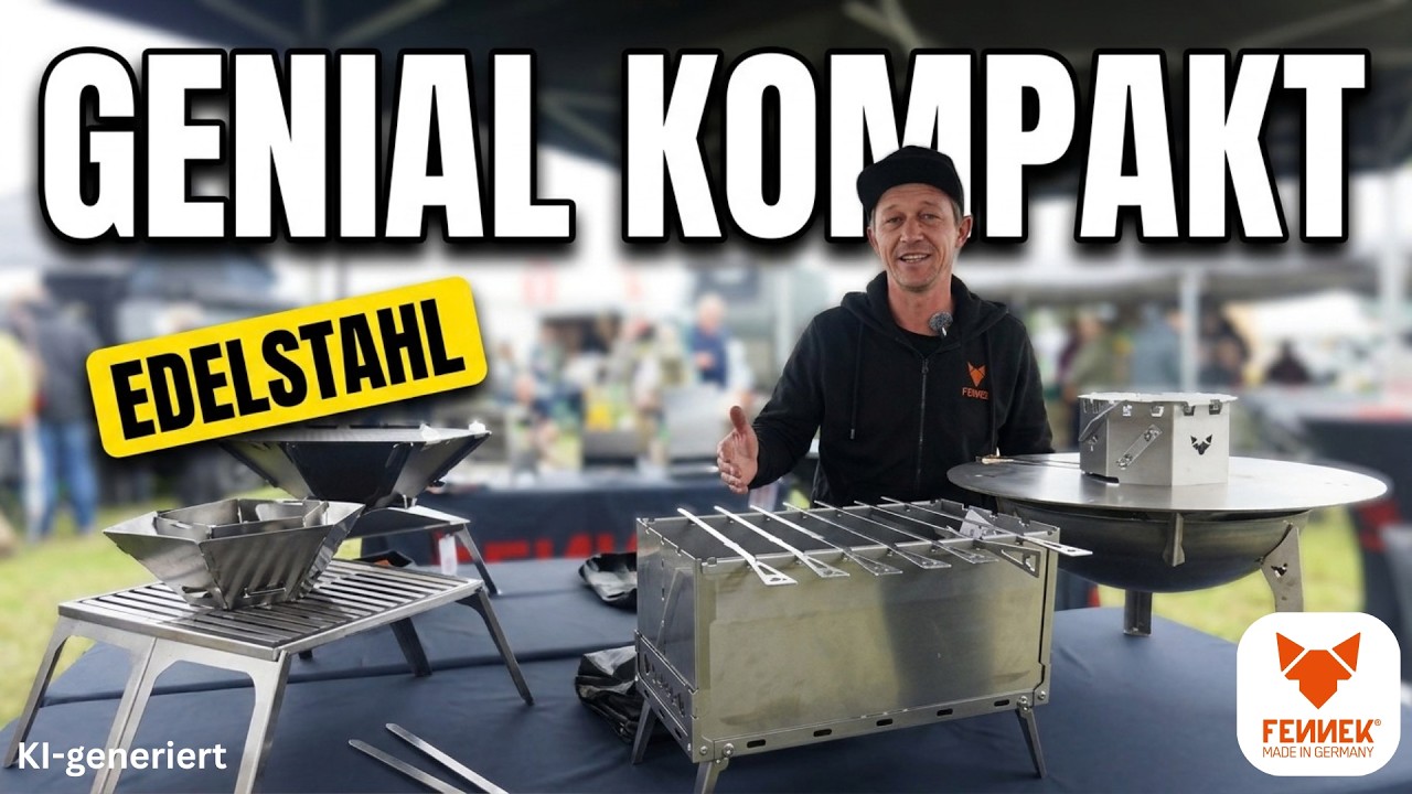 FENNEK: Kompakte Outdoor-Grills, Feuerschalen & Equipment im Check - Adventure Northside 2026