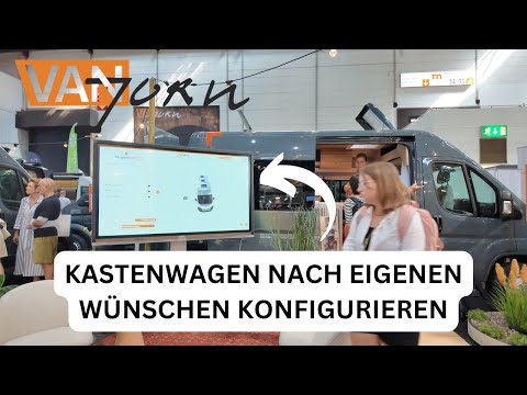 Kastenwagen nach eigenen Wünschen konfigurieren I VAN-Jorn I Caravan Salon 2024 I MoMa Camp