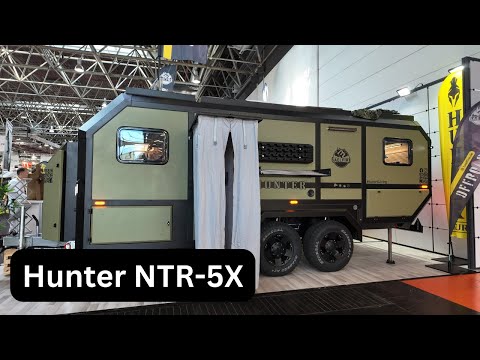 Bealfire Hunter NTR-5X (Offroad-Wohnwagen) I Caravan Salon 2024 I MoMa Camp #offroad #wohnwagen