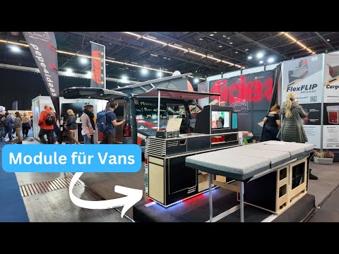 pepe4ideas - Küchen- und Schlafmodule für Vans Wohnmobil I Caravan Messe Bremen I MoMa Camp