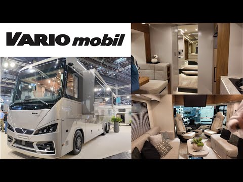 2,8 Mio € Vario Mobil Perfect Assoluto mit individuellem Design I Caravan Salon 2025 I MoMa Camp