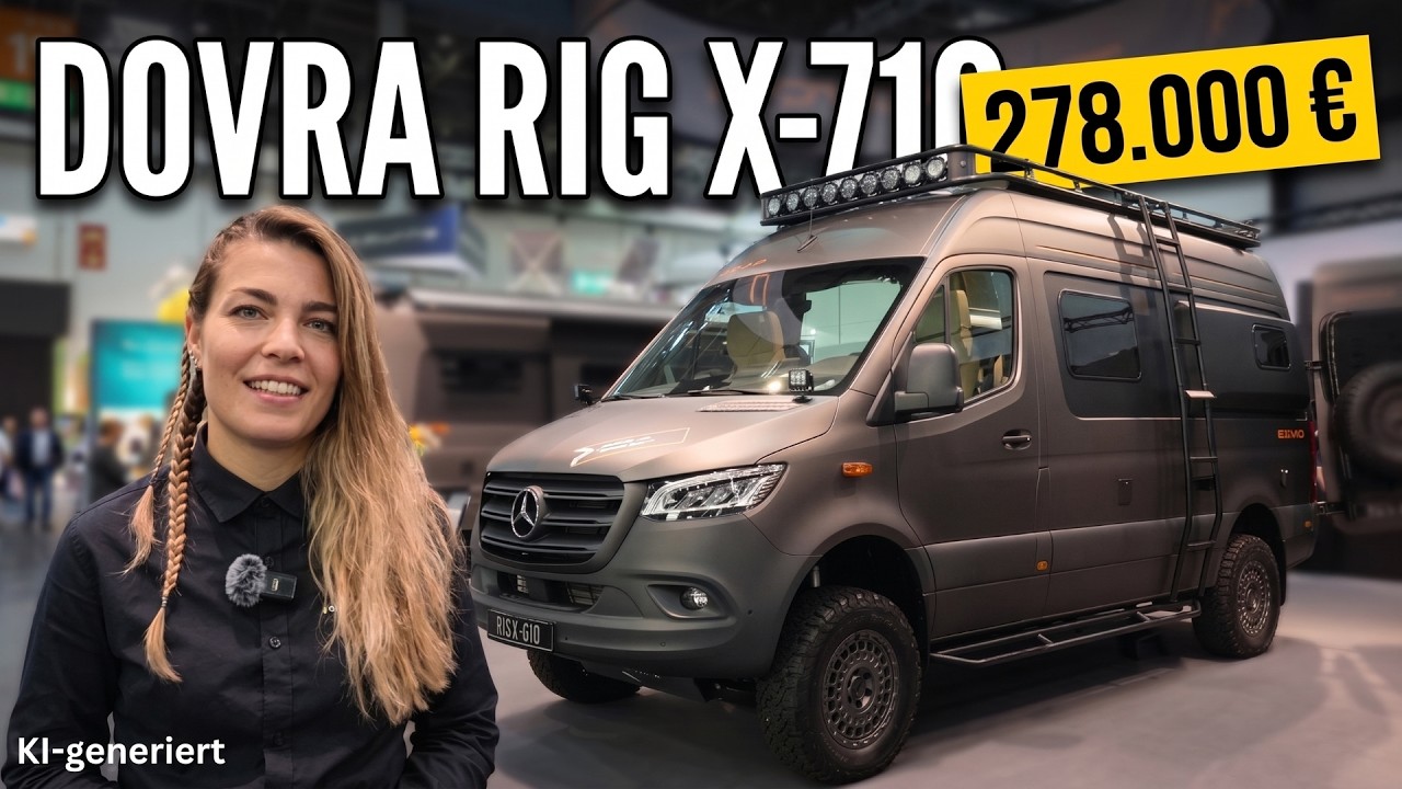 Dovra RIG X-710: Autarkes 4x4 Offroad-Wohnmobil im Check - Caravan Salon 2026