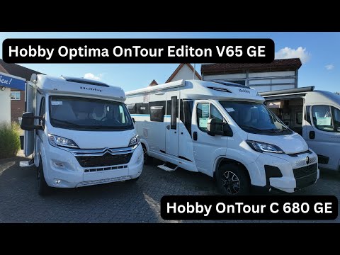 Hobby Optima OnTour Edition V65 GE & Hobby OnTour C 680 GE I Caravan Brandl I MoMa Camp