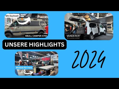 Unsere Highlights 2024 I Wohnmobile und Vans I MoMa Camp