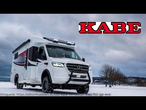 KABE TM Novum TRAQ 750 LGB I Winterfestes Mercedes-Wohnmobil mit skandinavischem Innendesign