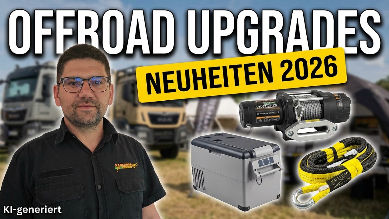 TechTradeSystem: Kangaroo Winch, Seilwinden & Offroad-Equipment im Check - Adventure Northside 2026