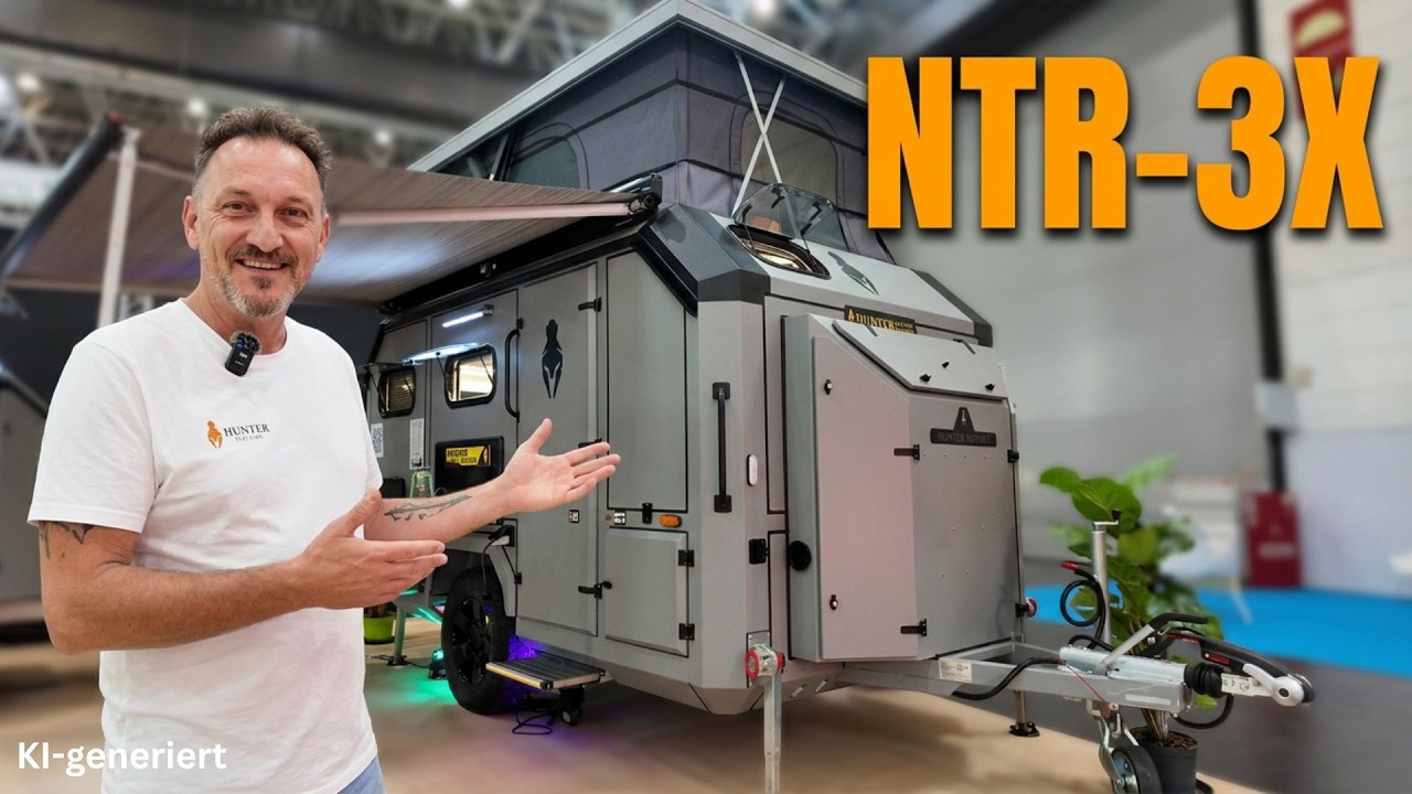 Baelfire Hunter Nature NTR-3X: Offroad-Wohnwagen für Familien - Caravan Salon 2026