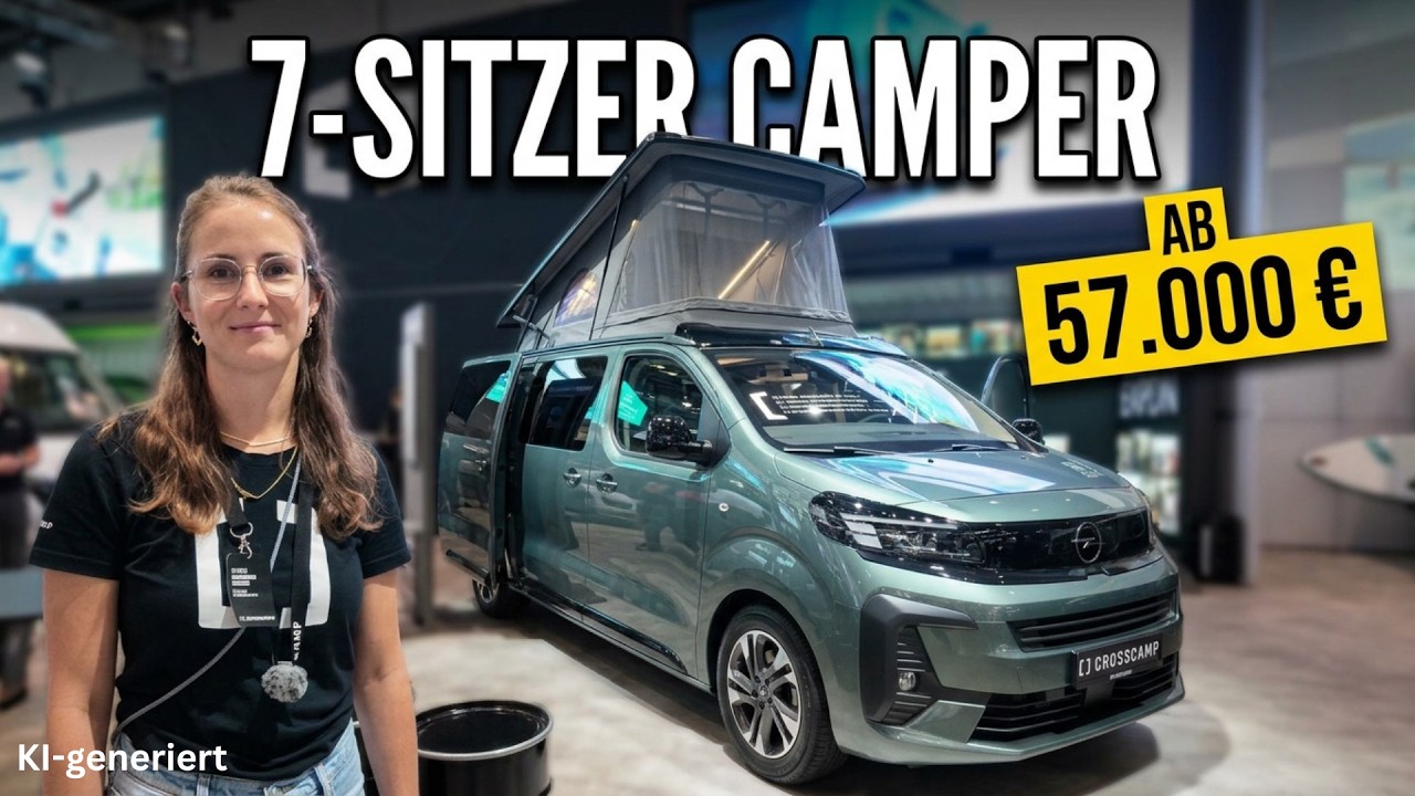 CROSSCAMP EXPLR: Flexibler Alltags- & Camping-Van - Caravan Salon 2026