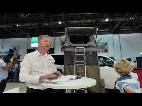 Pressegespräch vom Flamma Dachzelt auf Ford Van I Caravan Salon 2024 I MoMa Camp