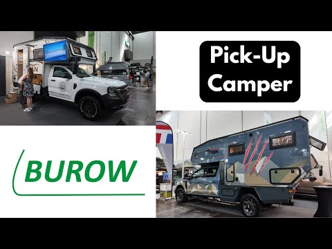 Burow Pick-Up Aufsatz Camper auf Ford F350 I Caravan Salon 2025 I MoMa Camp