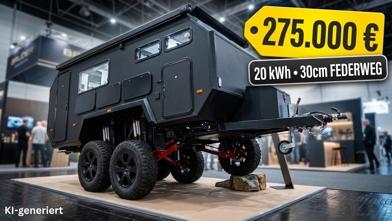 Bruder EXP-8 & ADX 21: Extreme australische Offroad-Wohnwagen im Check - Caravan Salon 2026