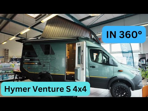 Hymer Venture S 4x4 in 360 Grad I Selber im Fahrzeug umschauen I MoMa Camp