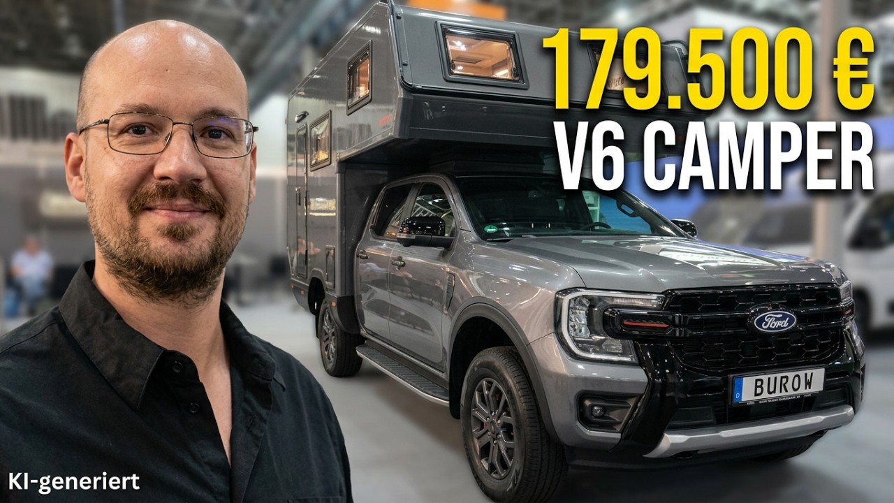 Burow Altaro: Offroad-Camper auf Ford Ranger V6 - Caravan Salon 2026