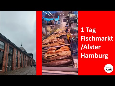 1 Tag auf dem Fischmarkt und an der Alster Hamburg