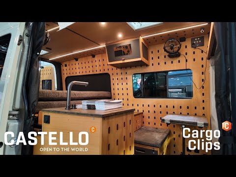Castello/Cargo Clips I Vans mit Lochplatte I Caravan Salon 2025 I MoMa Camp
