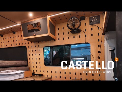 Vom Van zum Camper - Castello macht’s mit dem Cargo Clips-System möglich