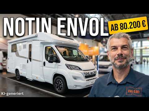 Notin Envol E719 JF: Französisches Premium-Wohnmobil im Check - Caravan Salon 2026