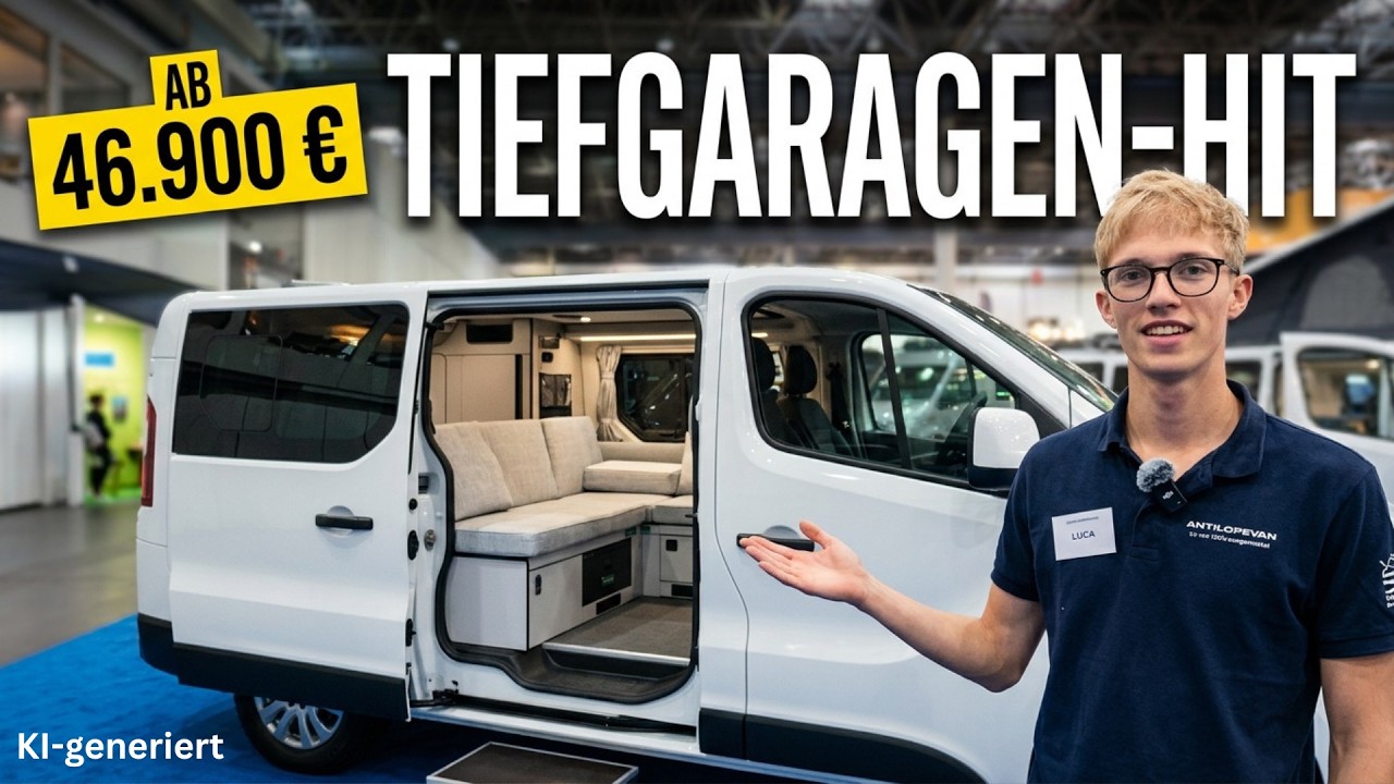 Antilope Van Flex 2: Innovatives Lounge-Konzept auf Renault Trafic - Caravan Salon 2026