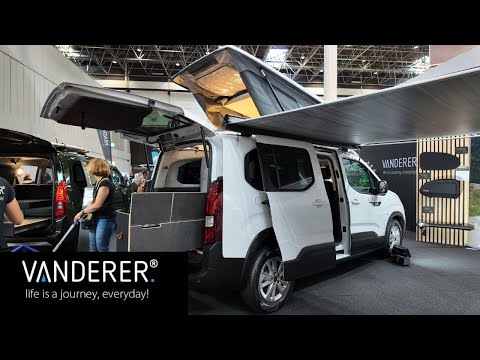 VANDERER ONE Peugeot Rifter Allure Plus I Caravan Salon 2024 I MoMa Camp