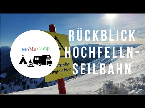 Heute eine kleine Abkühlung❄️❄️ I Rückblick Hochfelln-Seilbahn Ruhpolding I Bayern I MoMa Camp