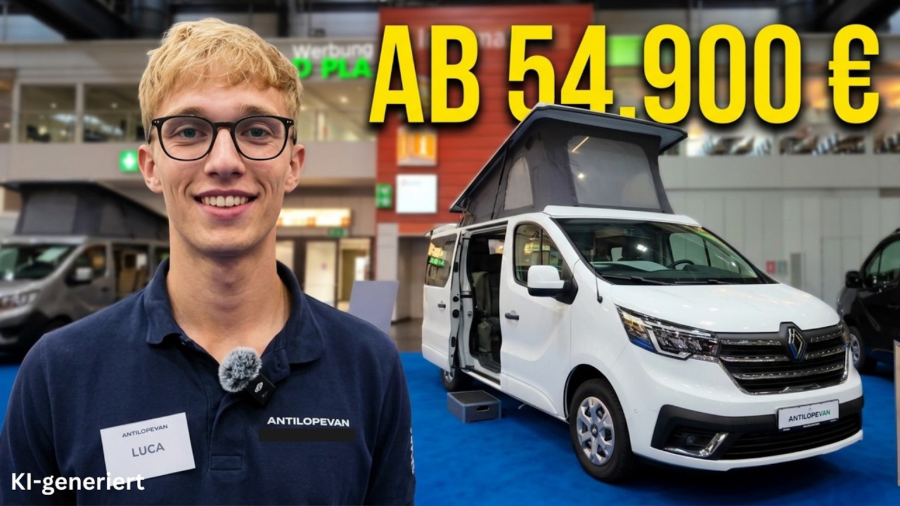 Antilope Van Flex 3: Das All-Inclusive-Raumwunder - Caravan Salon 2026