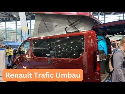 Renault Trafic Umbau mit LED-Beleuchtung im Van I Caravan Messe Bremen 2024 I MoMa Camp