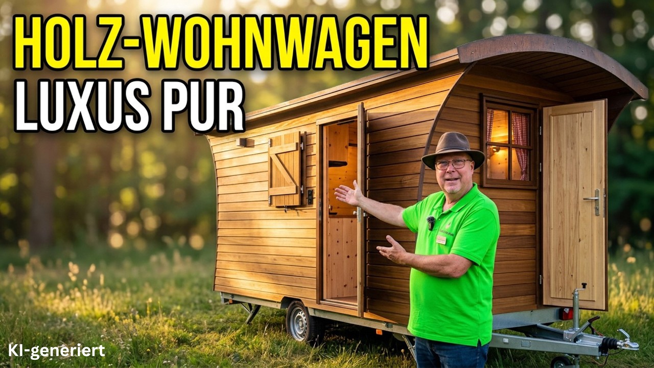 Tannhäuschen: Mobile Naturholz-Hütten im Check - Caravan Salon 2026