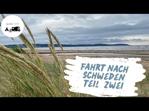 MoMa Camp in Schweden | Teil 2 | Ankunft in Schweden und Drohnenflug am Strand #sweden #travel