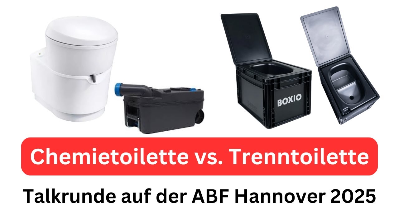 Welche Toilette passt in mein Wohnmobil? I Chemie- oder Trenntoilette? I BOXIO und Co. I MoMa Camp