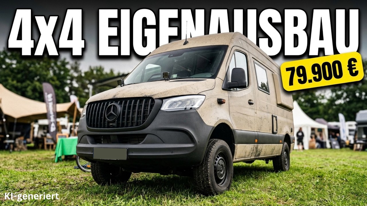 Mercedes Sprinter 4x4: Individueller Offroad-Eigenausbau im Check - Adventure Northside 2026
