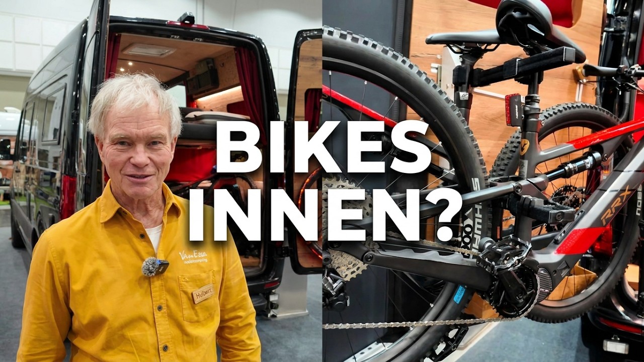 E-Bikes SICHER im Camper? Die geniale Hecktür-Lösung von VanEssa!